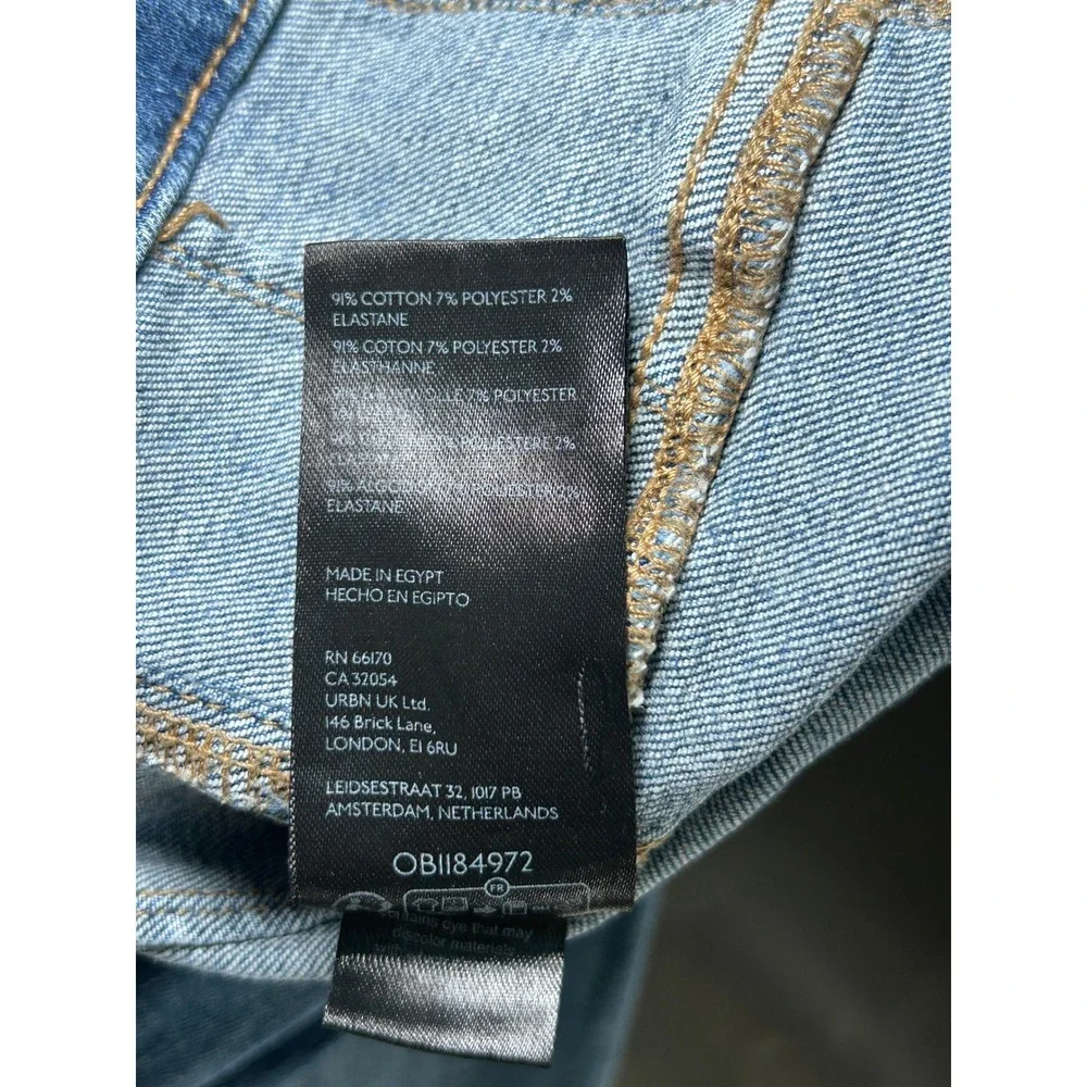 We The Free Free‎ People Just Float On High Rise Flare Jeans Wide Leg Denim 31